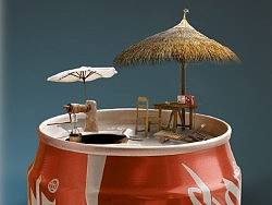 可口可乐宣传海报