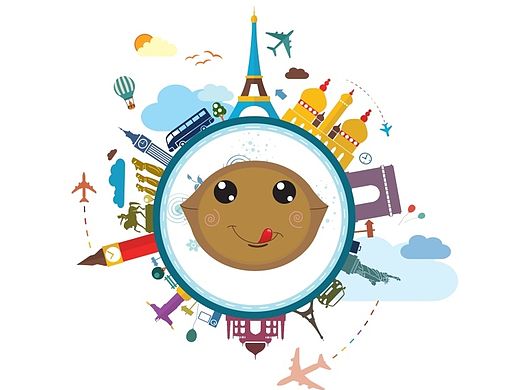 核桃包装平面设计——核游记