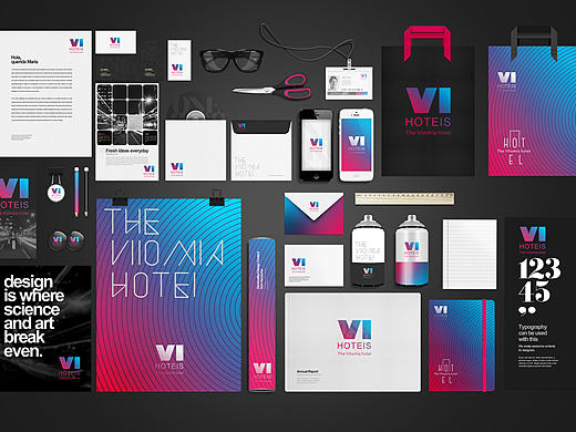 新加坡维洛美亚酒店VI品牌设计方案