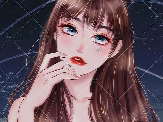 頭像 女生 漫畫（個人主頁-ZNTU2ODg5MTI=） - 創(chuàng)作習(xí)作 - 站酷設(shè)計師半紙君原創(chuàng)素材 - 站酷ZCOOL