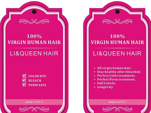 假發(fā)圍脖，吊牌設計（個人主頁-ZMjA5NTUzMTI=） - 包裝 - 站酷設計師zhanhuiwang原創(chuàng)素材 - 站酷ZCOOL