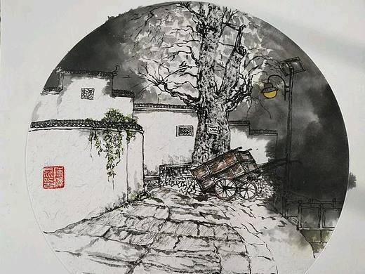 水墨风景