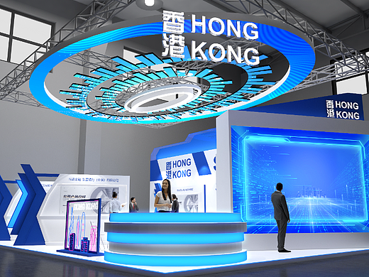 文旅展香港展台3d设计