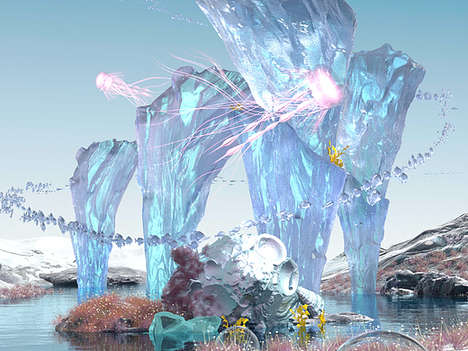 【元宇宙场景】LAN工作室 X 元宇宙奇幻场景 NFT