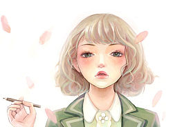 画画的你
