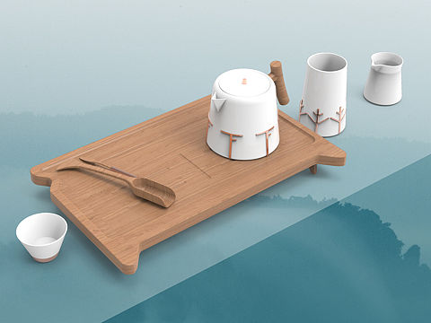 毕业设计/岁时记传统节气茶具设计设计案例