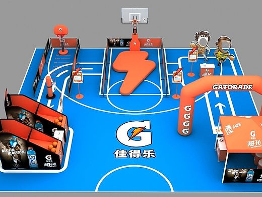 佳得乐 百万投篮活动