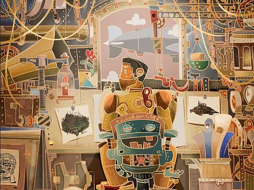 《我的房间》原创蒸汽朋克题材作品