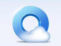 QQ浏览器图标临摹