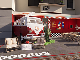 GOGOBOX-鸡翅餐厅的vi设计