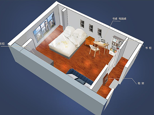 服务站效果图