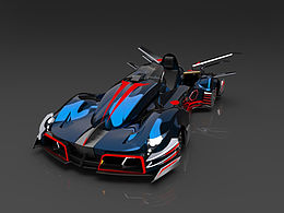 卡丁车造型设计