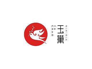 玉巢养生logo设计