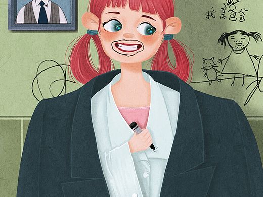 充满童趣，有故事的插画（个人主页-ZNTg0Mzc4MDg=） - 儿童插画 - 站酷设计师我是三晒原创素材 - 站酷ZCOOL