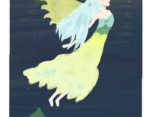 手机壳幸运女孩vivoz6（个人主页-ZNDI3Njc3Mjg=） - 商业插画 - 站酷设计师张凤群原创素材 - 站酷ZCOOL