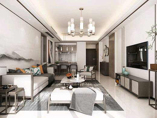 新中式家装（个人主页-ZMzM4OTQxMDg=） - 家装设计 - 站酷设计师Tomato丶原创素材 - 站酷ZCOOL