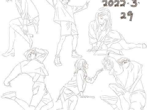 #速写60天挑战赛# @速写班长 day57