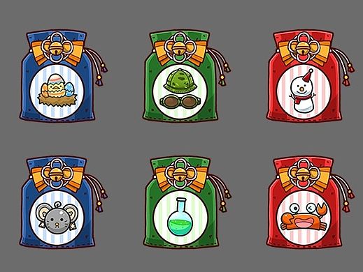 幸运礼包-游戏UI