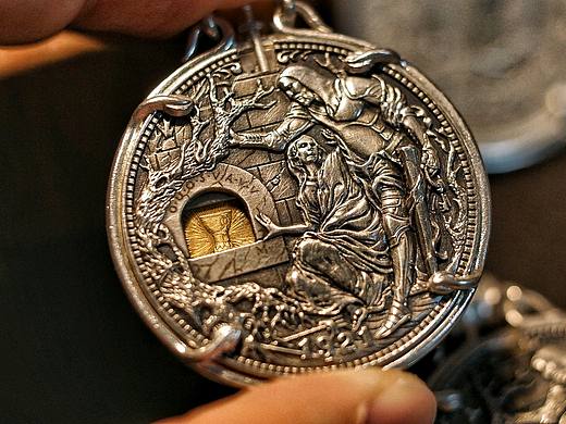 【圣杯】机关流浪币 吊坠