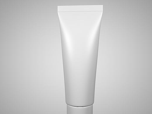 C4D茶树油牙膏模型半成品