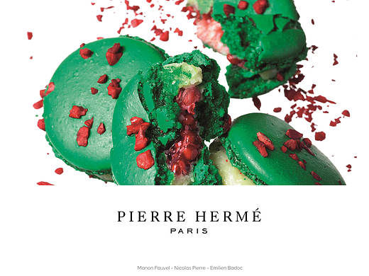 橱窗设计 - Pierre Hermé巴黎法式甜点店 - 法国高等设计学院（ECV）