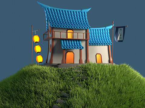 幸运装置、外星人、客栈建模