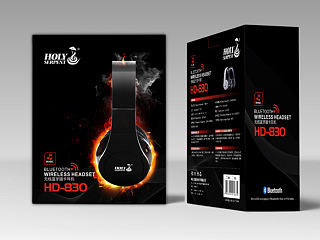 蓝牙耳机包装设计-蛇圣2015