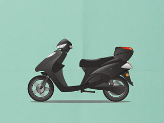 “小电驴”仿真练习/海报