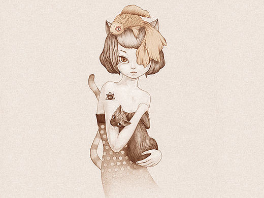 那些年画过的猫