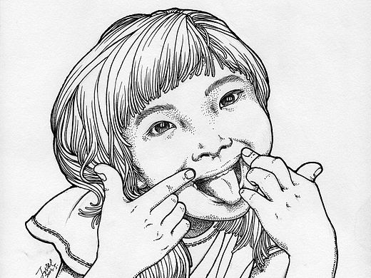 我的女儿