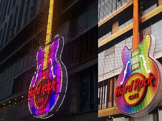 服务首个音乐主题五星级酒店项目：观澜湖HARD ROCK HOTEL标识系统规划设计完成（2016）
