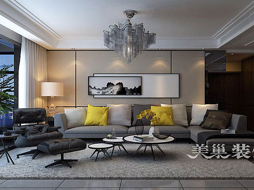 正商书香华府175平四室两厅现代简约装修案例