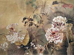 几年前的工笔花鸟画