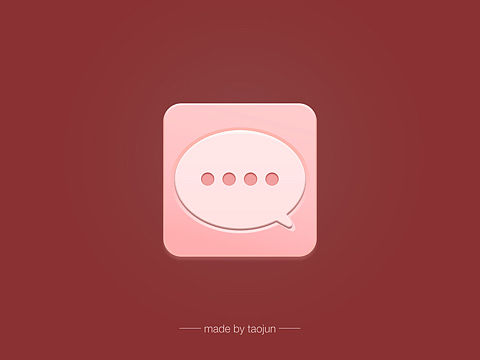 Design of the day - Message Icon（个人主页-ZMTgwNzkxNDQ=） - 图标 - 站酷设计师TROJANYao原创素材 - 站酷ZCOOL