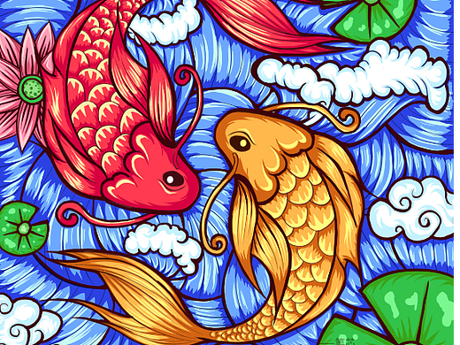 国潮插画——系列