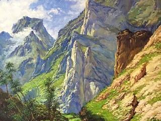 山间