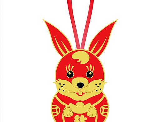 兔子徽章设计