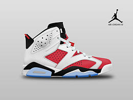 Air Jordan VI 胭脂红