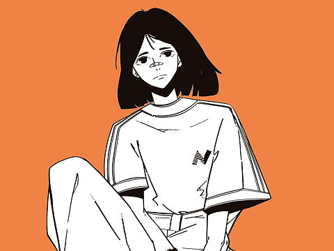 近期画的一些少女人物插画