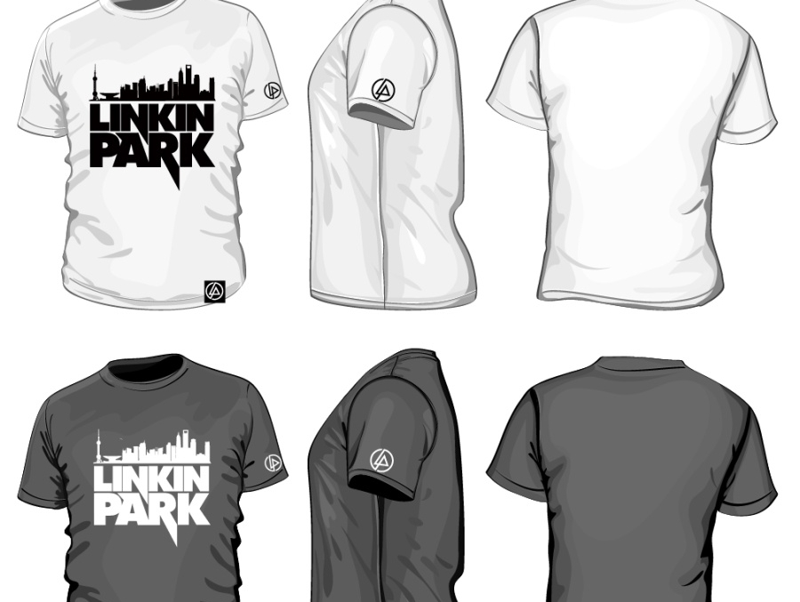 林肯公园 Linkin Park T恤衫 短袖 文化衫