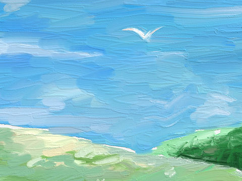 油画板绘