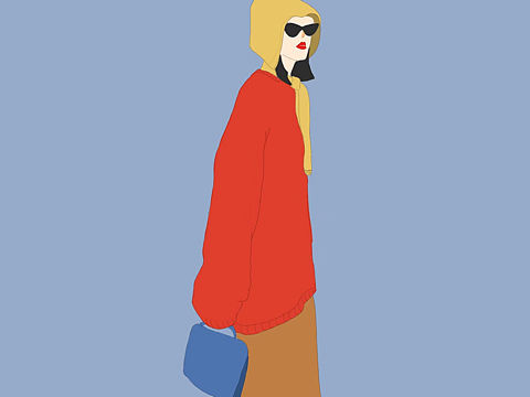 插画练习1.（个人主页-ZNTYwODMyMTI=） - 创作习作 - 站酷设计师画小白吖原创素材 - 站酷ZCOOL