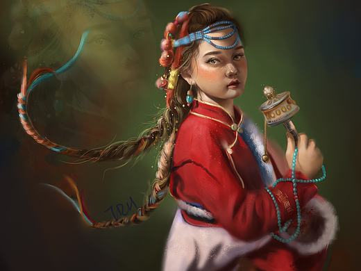 你好九月  第二画我会继续努力的