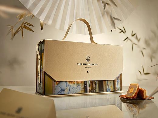 月饼礼盒拍摄 / 丽思卡尔顿的金色东方意境