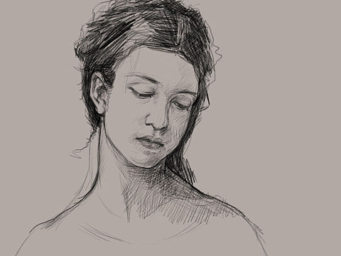 人像练习（个人主页-ZMjkzNzgyNDQ=） - 创作习作 - 站酷设计师屁big原创素材 - 站酷ZCOOL