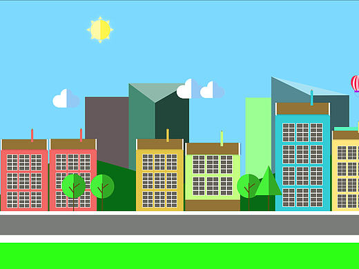 街景 street scenery