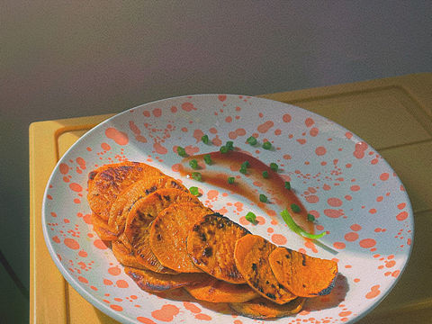 烤地瓜片，居家第二十几天