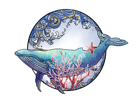 海洋主题插画