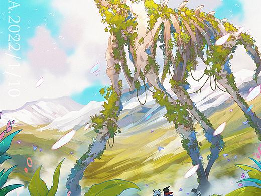 荒野漫步（个人主页-ZNTc2NTIxODA=） - 创作习作 - 站酷设计师山屿白原创素材 - 站酷ZCOOL