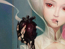 The Heart（個(gè)人主頁(yè)-ZMTg3NTY0MA==） - 商業(yè)插畫 - 站酷設(shè)計(jì)師Chain_Jane原創(chuàng)素材 - 站酷ZCOOL